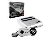 Retro Bit RetroDuo 2 In 1 System For SNES And NES Games Silver Black