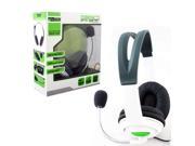 KMD Live Chat Headset With microphone For Microsoft Xbox 360 White Large