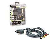 KMD 6 feet Gold plated S Video AV Cable For Microsoft Xbox 360 With Packaging