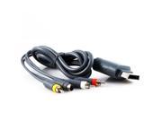 KMD 6 feet gold plated S Video AV Cable For Microsoft Xbox 360
