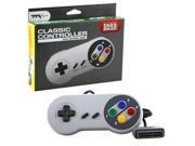 TTX Tech Wired Super AIMCO Style Controller For Super Nintendo Entertainment System Gray