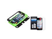 Apple iPod Touch 5th Gen 6th Gen Case eForCity Tuff Dual Layer Protection Hybrid Rubberized Hard PC Silicone Case Cover Compatible With Apple iPod Touch 5th Ge