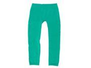 SoHo Kids Fleece Brush Leggings Emerald Green 4 6yrs