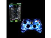 PDP Microsoft Afterglow Wired Controller For Microsoft Xbox 360 Blue