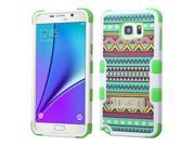 Samsung Galaxy Note 5 Case eForCity Tuff Tribal Sun Dual Layer [Shock Absorbing] Protection Hybrid Stand Rubberized Hard PC Silicone Case Cover For Samsung Gal