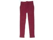 Soho Kids Cable Knit Fit Leggings 7 12 Years Size Cherry