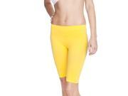 SoHo Junior Basic 17 Inch Above knee Length shorts One Size Fits All Yellow
