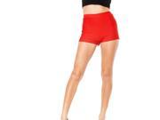 SoHo Red Junior Stretchy High Waisted Shorts One Size Fits Medium Large M L