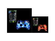 PDP 2 Pack Microsoft Afterglow Wired Controller For Microsoft Xbox 360 Blue Red