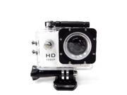 Sport Camera 1080P HD Built in WiFi and Waterproof White