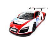 12 1 14 Audi R8 LMS Performance Model with LED Lights RC Radio Controlled Red