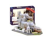 Westminster Abbey 3D Puzzle with Book 145 Pieces