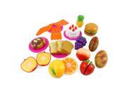 Kitchen Fun Cutting Fruits Fast Food Playset for Kids