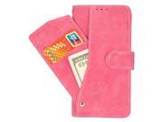 LG V10 Case eForCity Folio Flip Leather [Card Slot] Wallet Flap Pouch Case Cover for LG V10 Pink