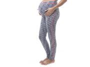 Zodaca Maternity Pregnant Women Pants Trousers Leggings Full Length Pants Adjustable One Size Black Coral