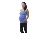 Zodaca Women s Strappy Vest Maternity Pregnant Camisole Casual Yoga Tank Tops One Size Royal Blue