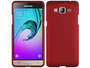 Samsung Galaxy J3 Case eForCity Rubberized Hard Snap in Case Cover For Samsung Galaxy J3 Red