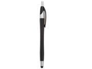 eForCity Black Stylus Touch Screen Pen 76 with Ballpoint Pen For iPad Pro Mini Air 1 2 iPhone 6 6s Smartphone Tablet