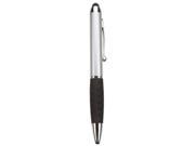 eForCity Silver Stylus Touch Screen Pen 75 with Ballpoint Pen For Samsung Galaxy Tab 3 4 S6 S5 Note 4 HTC One M9 M8 Cell