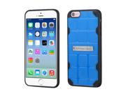 Apple iPhone 6 6s Case eForCity Stand PC TPU Rubber Case Cover Compatible With Apple iPhone 6 6s Blue Black