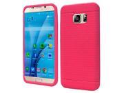 Samsung Galaxy S7 Case eForCity Rugged Rubber Silicone Soft Skin Gel Case Cover Compatible With Samsung Galaxy S7 Hot Pink