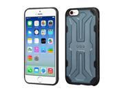 Apple iPhone 6 6s Case eForCity PC TPU Rubber Case Cover Compatible With Apple iPhone 6 6s Blue Black