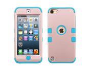 Apple iPod Touch 5th Gen 6th Gen Case eForCity Tuff Dual Layer [Shock Absorbing] Protection Hybrid Rubberized Hard PC Silicone Case Cover For Apple iPod To