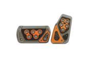 Pilot Automotive 2 Piece Set Voltage Pedal Pads Orange