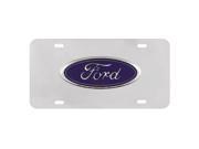 Pilot Automotive Official Stainless Steel Ford 3D License Plate
