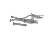 DC Sports S.S. Single Canister Cat Back Exhaust SCS7034 Polished