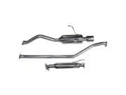 DC Sports S.S. Single Canister Cat Back Exhaust SCS7024 Polished