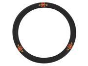 Pilot Automotive Black Leather Car Auto Steering Wheel Cover Iowa State Cyclone Gold Red