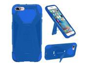 Apple iPhone 7 Plus Case Cover eForCity Dual Layer Hybrid Stand PC Silicone Case Cover Compatible With Apple iPhone 7 Plus Blue