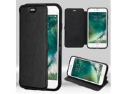 Apple iPhone 7 Case Cover eForCity Stand Folio Flip Leather Case Cover Compatible With Apple iPhone 7 Black