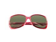 Zodaca Fashion Goggles Outdoor Polarized 100% UV Protection UV400 Sunglasses Eyewear Red