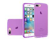 Apple iPhone 7 Case eForCity Frosted TPU Rubber Candy Skin Case Cover Compatible With Apple iPhone 7 Purple