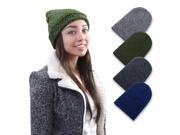 Zodaca Winter Women Men Knitted Ski Baggy Slouch Hat Unisex Cap Beanie Hip Hop Warm Hats Green