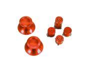 Game Bully Xbox One Controller Repair Part Aluminum Buttons Analog Sticks Red