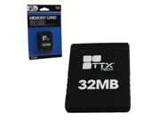 TTX Tech PS2 32MB Memory Card