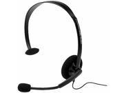 Microsoft Wired Headset With Boom Mic For Xbox 360 Black