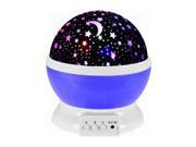 Zero One Two Gift USB Power Night Projection Light Projector Party Wedding Decorating Lamp Purple