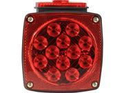 Pilot Automotive NV 5086 Submersible LED Trailer Light Kit for all Trailers Under 80 inch Red Size 5 3 8 x 4 3 4 x 2 1 2