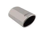 Pilot Automotive PM 5116 Oval Stainless Steel Slant Cut Bolt On Exhaust Tip