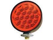 Pilot Automotive NV 5104R 12 Volt 4.44 inch LED Pedestal Mount Stop Turn and Tail Light Red Dimensions 2.5 x 6.5 x 8.5