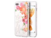 Apple iPhone 7 Plus Case eForCity BE YOU TIFUL TPU Rubber Candy Skin Case Cover Compatible With Apple iPhone 7 Plus Orange Clear