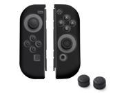eForCity Nintendo Switch Joy Con [L R] Skin Cover with 2 Pcs Thumb Grip Stick Caps Style 1 [Anti Slip Ultra Thin] For Nintendo Switch Joy Con Left Right Co