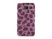 eForCity For Motorola Droid Razr Hd/ Fighter/ Xt926 Full Diamond Case Purple Leopard eForCity For Motorola Droid Razr Hd/ Fighter/ Xt926 Full Diamond Case Purple Leopard