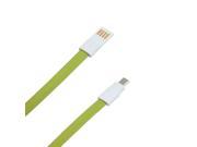 UPC 888494726138 product image for Insten 4FT Baby Green Micro USB Noodle Data Sync Charger Cable For Samsung Galax | upcitemdb.com