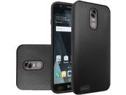UPC 602773509744 product image for LG Stylo 3 Case LG Stylo 3 Plus Case by HR Wireless Embossed Lines Dual Layer Hy | upcitemdb.com