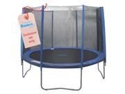 Upper Bounce 8 Pole Trampoline Enclosure Set to fit 10 FT. Trampoline Frames with set of 4 or 8 W Shaped Legs Trampoline Not Included
